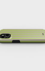 iPhone 15 Plus Tough Case – Matcha Lines - View 3
