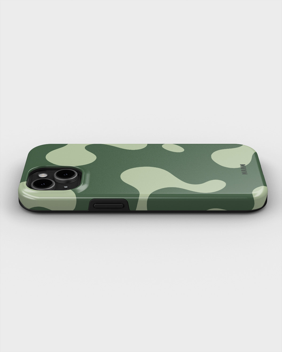 iPhone 15 Plus Tough Case – Green Blend - View 3