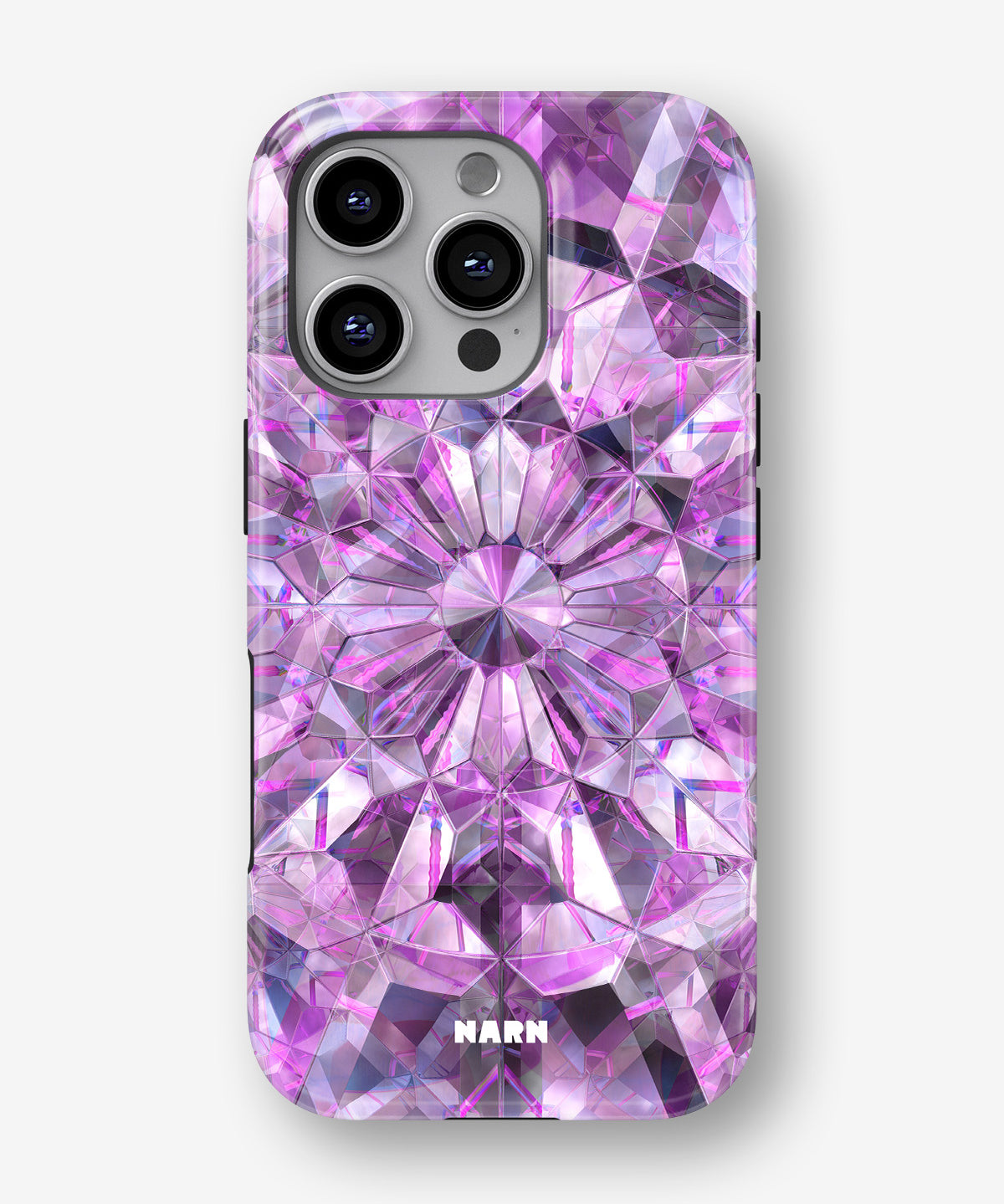iPhone 16 Pro Max Tough Case – Lavender Crystals - View 1