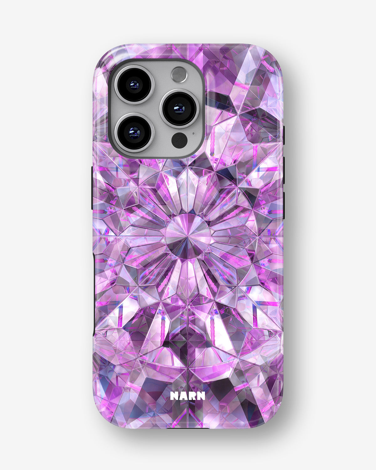 iPhone 16 Pro Max Tough Case – Lavender Crystals - View 1