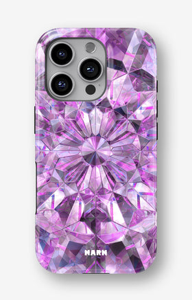 iPhone 16 Pro Max Tough Case – Lavender Crystals - View 1