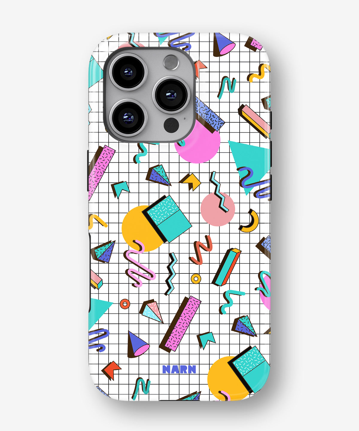 iPhone 16 Pro Max Tough Case – 80s Memphis - View 1