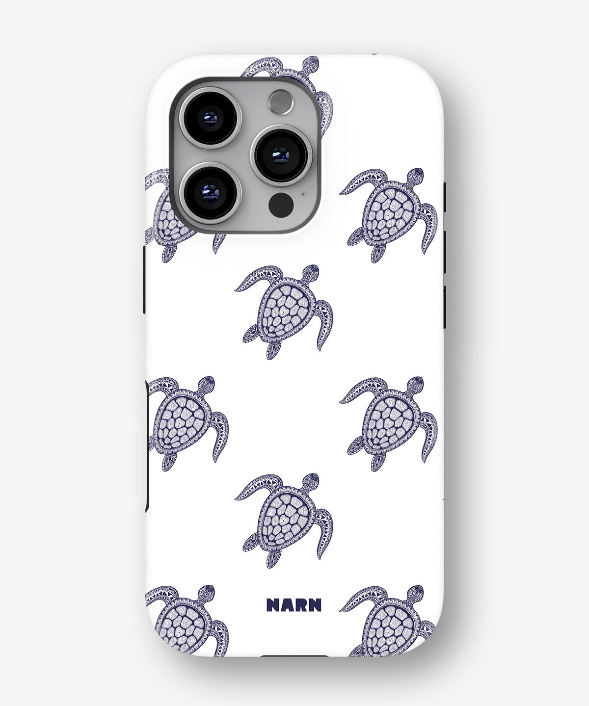 iPhone 16 Pro Max Tough Case – Blue Turtles - View 1