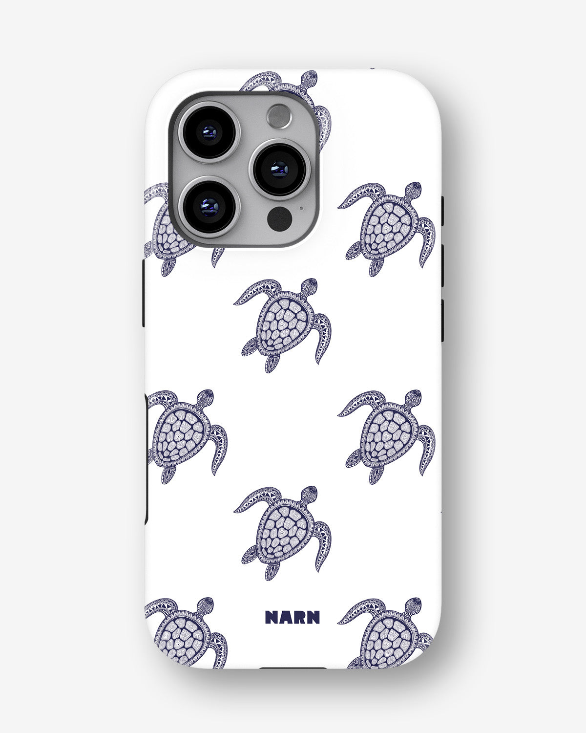 iPhone 16 Pro Max Tough Case – Blue Turtles - View 1