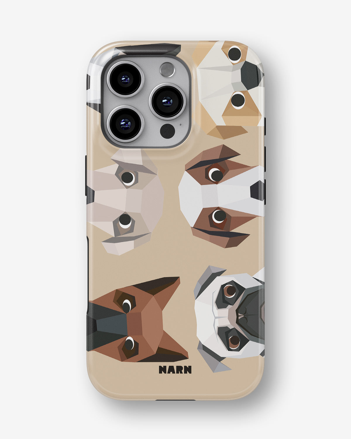 iPhone 16 Pro Max Tough Case – Cute Dogs - View 1