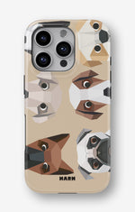 iPhone 16 Pro Max Tough Case – Cute Dogs - View 1