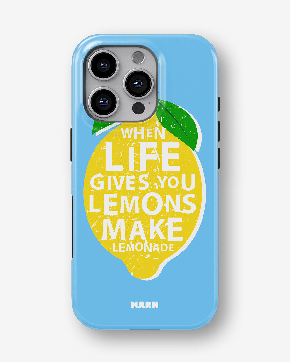iPhone 16 Pro Max Tough Case – Lemon Quote - View 1