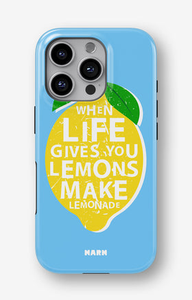 iPhone 16 Pro Max Tough Case – Lemon Quote - View 1