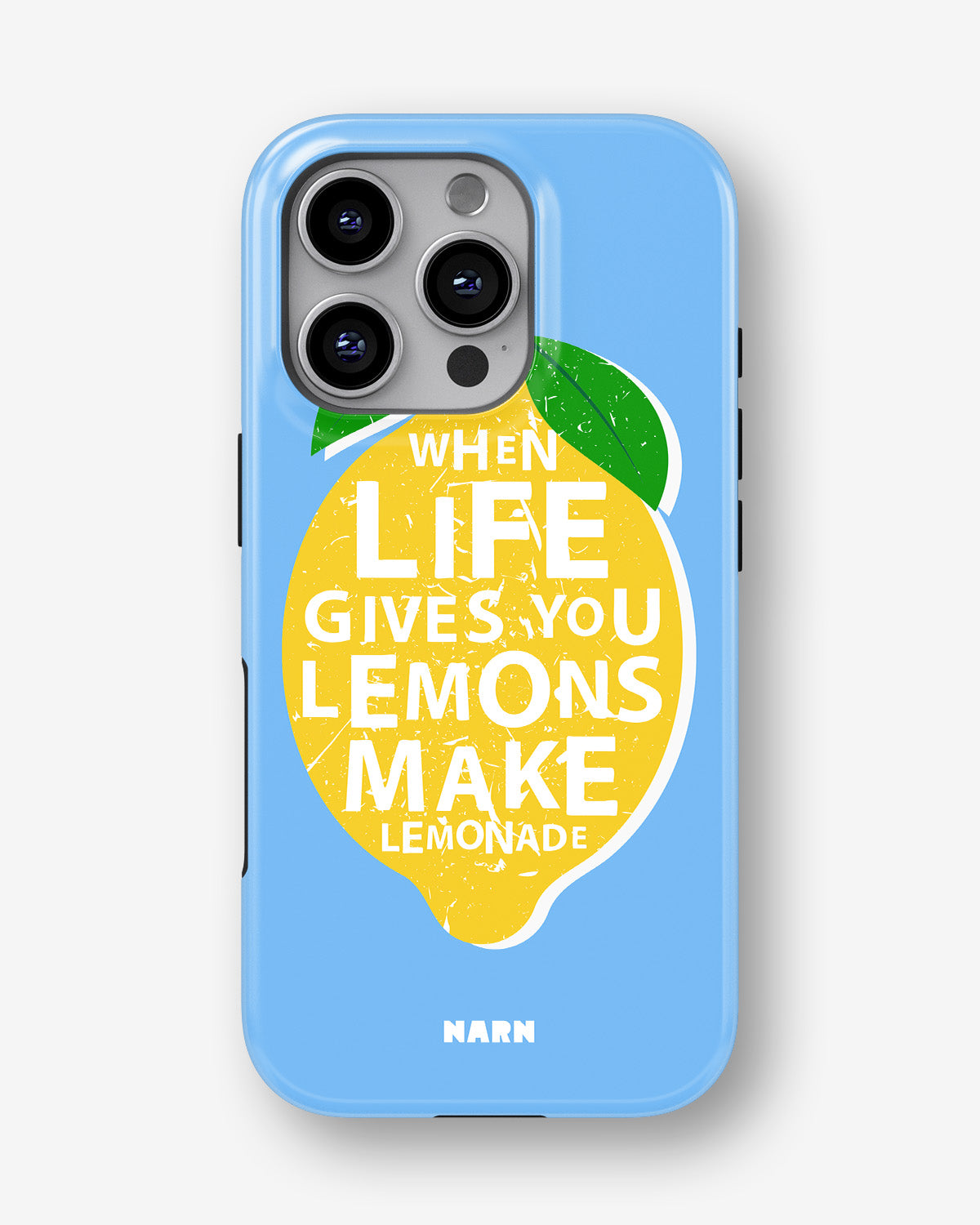 iPhone 16 Pro Max Tough Case – Lemon Quote - View 1