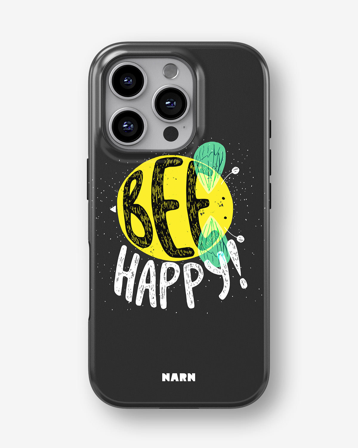 iPhone 16 Pro Max Tough Case – BEE Happy - View 1
