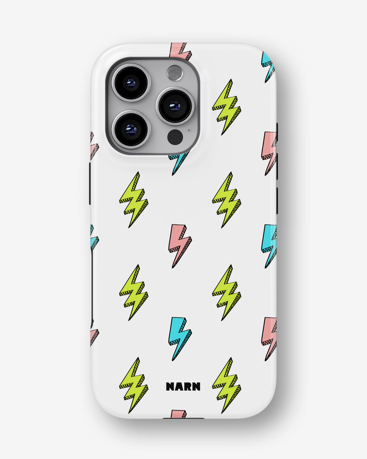 iPhone 16 Pro Max Tough Case – Lightning Bolts - View 1