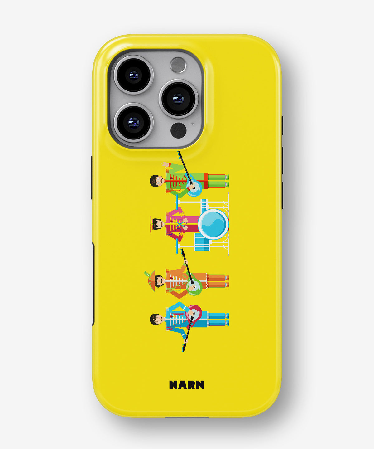 iPhone 16 Pro Max Tough Case – Beatles Yellow - View 1