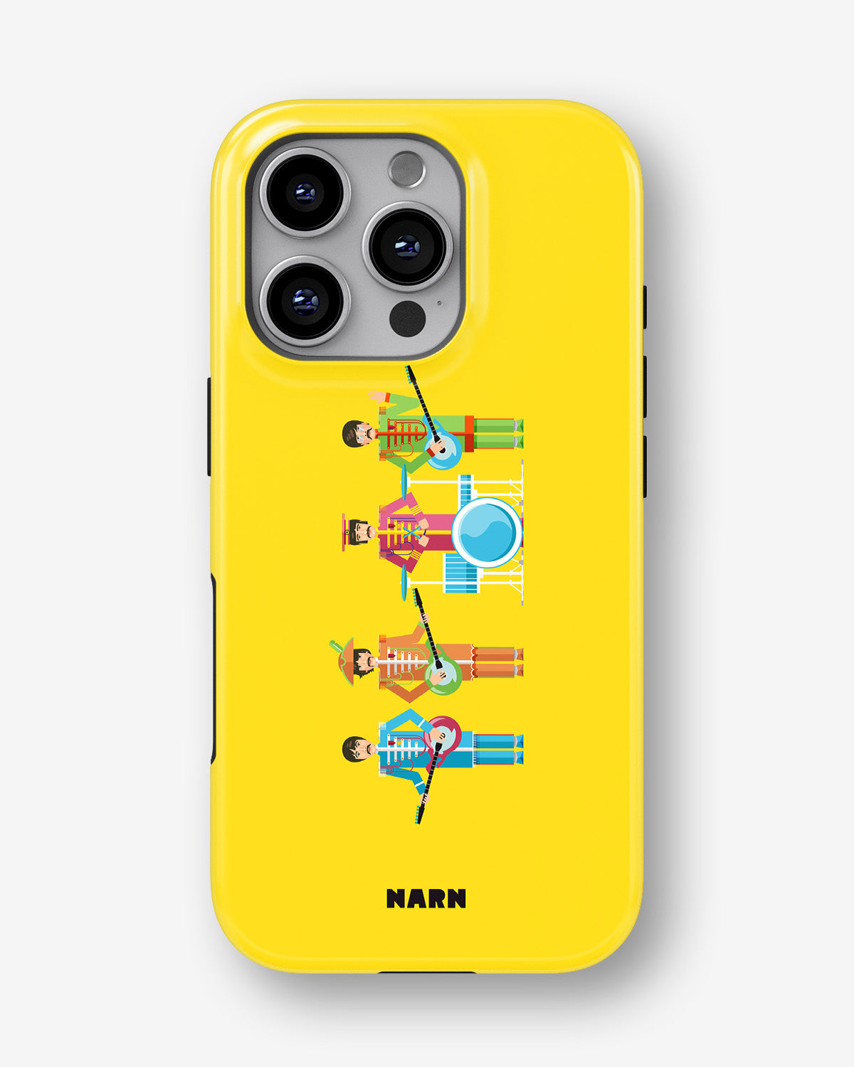 iPhone 16 Pro Max Tough Case – Beatles Yellow - View 1