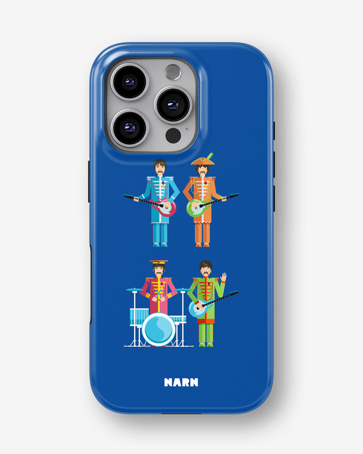 iPhone 16 Pro Max Tough Case – Beatles Blue - View 1