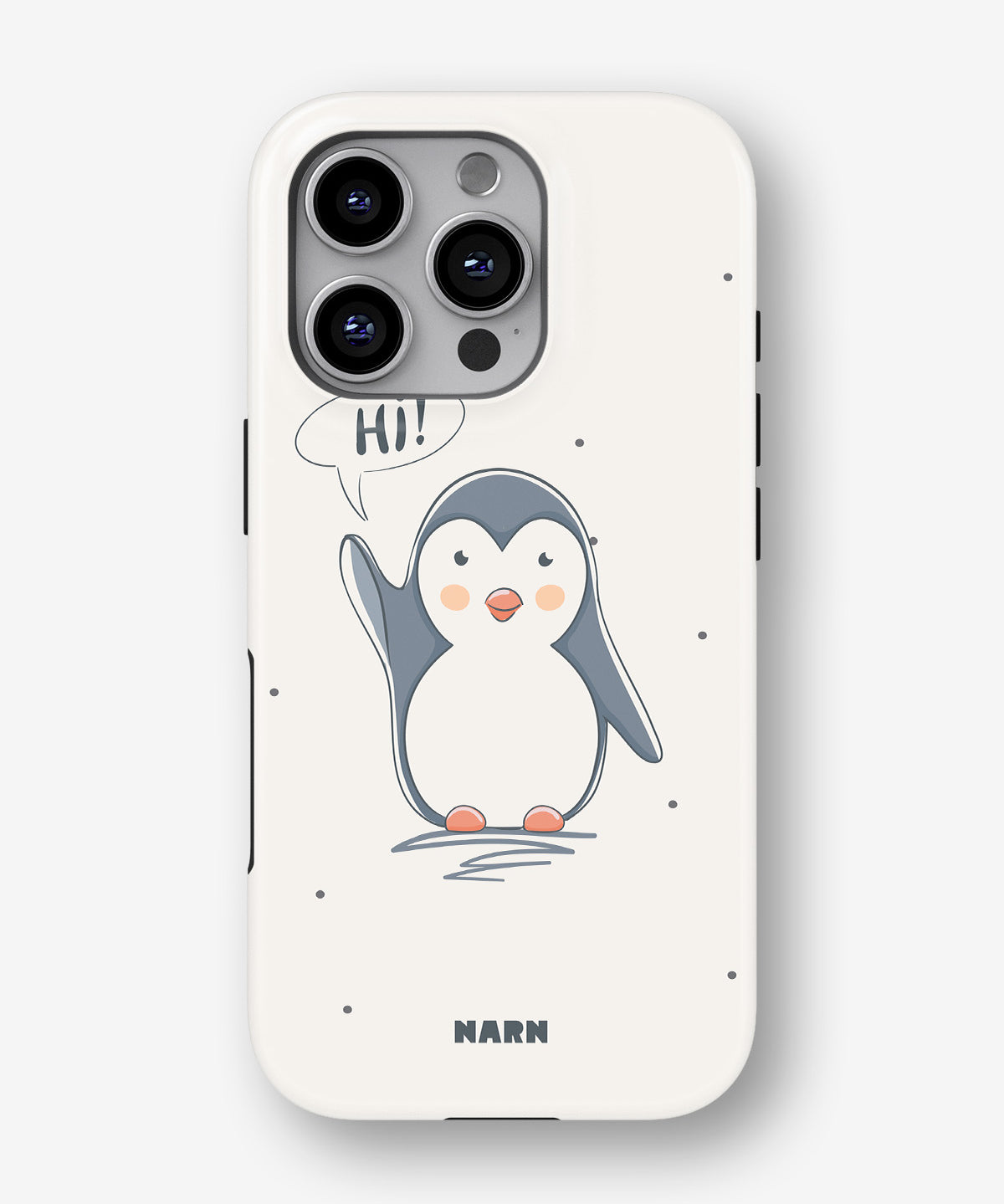 iPhone 16 Pro Max Tough Case – Cute Penguin - View 1