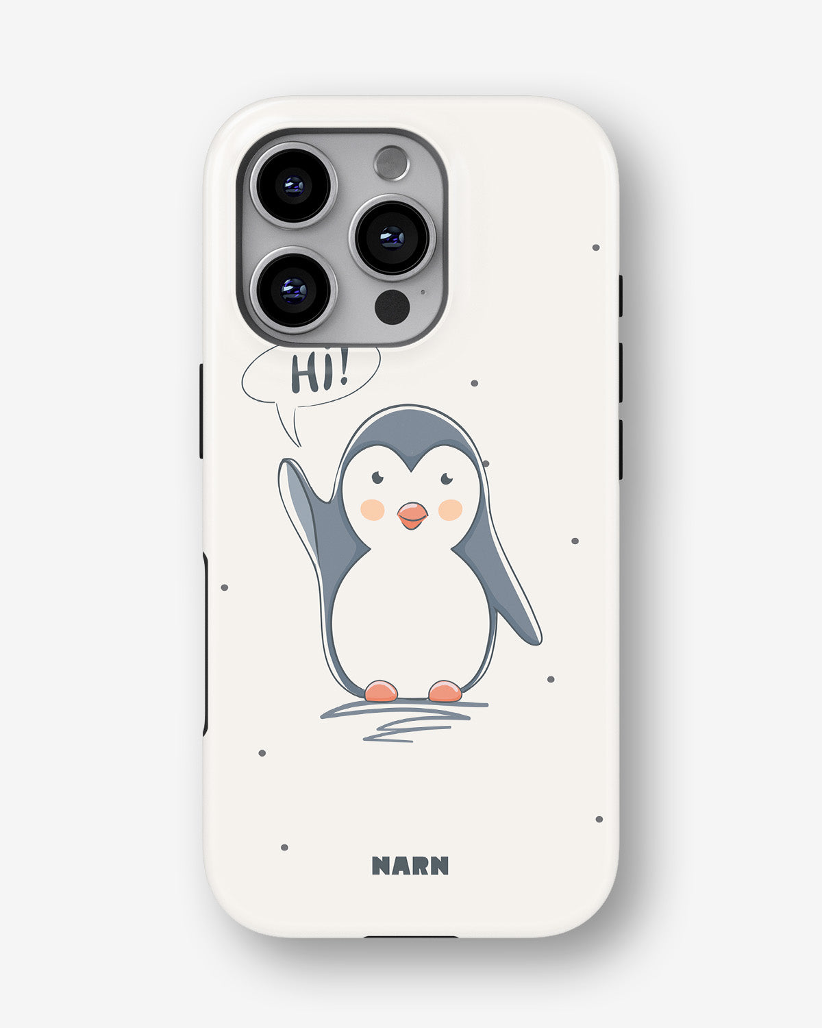 iPhone 16 Pro Max Tough Case – Cute Penguin - View 1