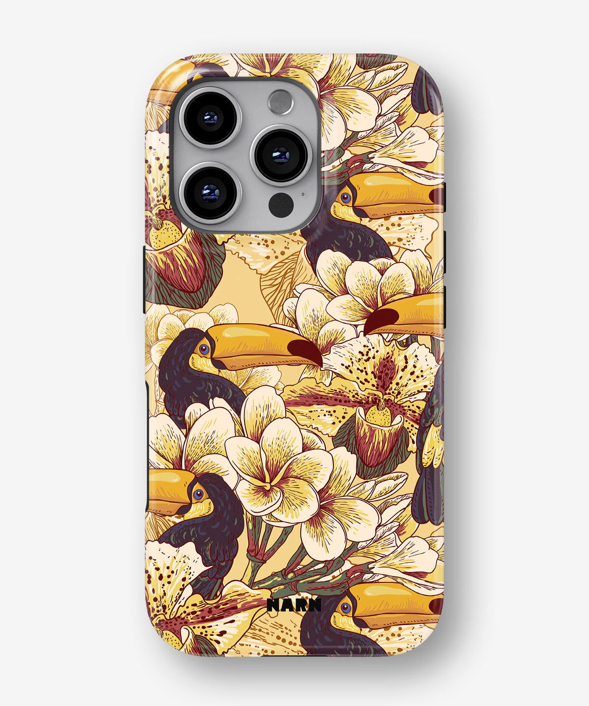 iPhone 16 Pro Max Tough Case – Toucans - View 1