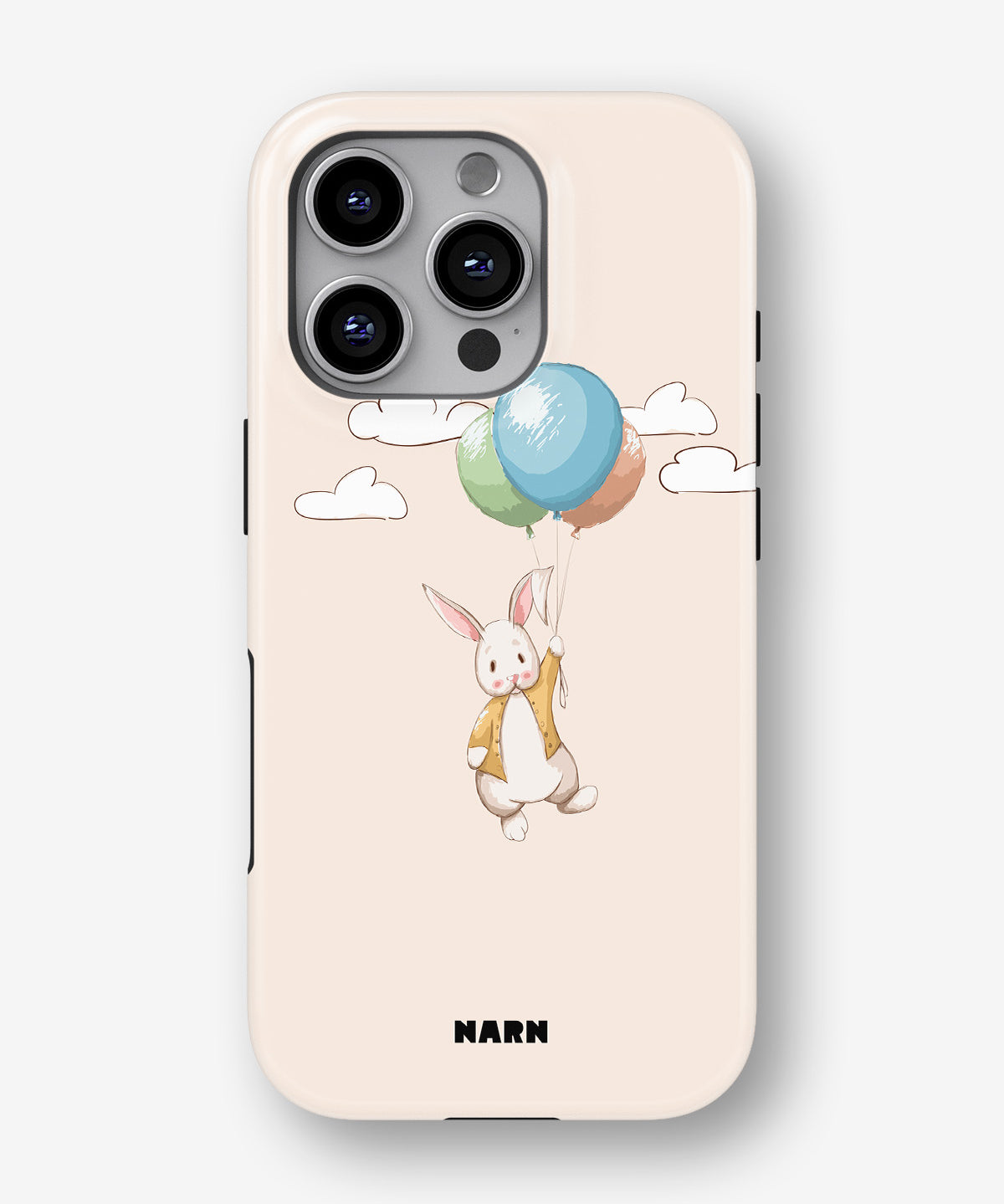 iPhone 16 Pro Max Tough Case – Flying Rabbit - View 1