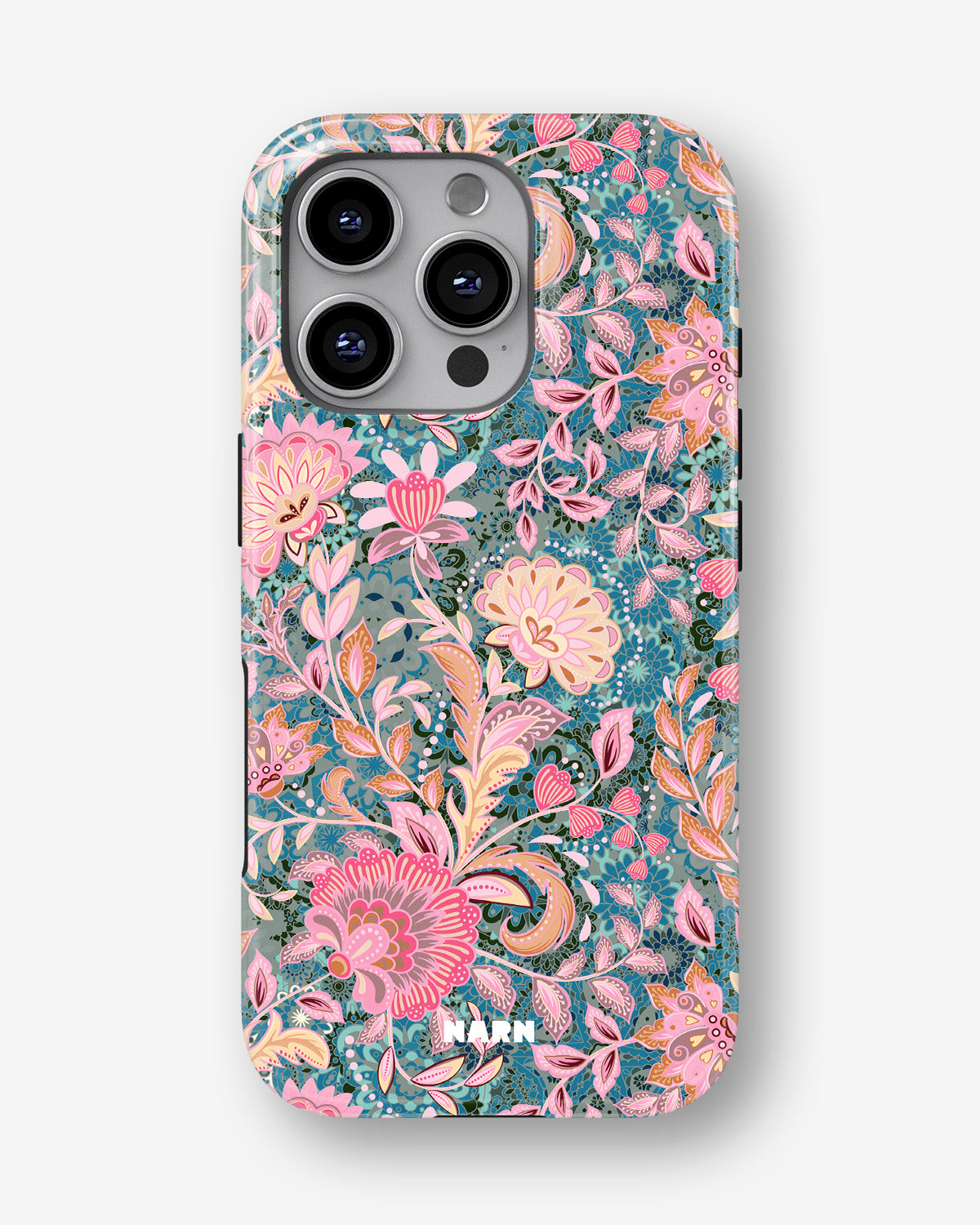 iPhone 16 Pro Max Tough Case – Fantasy Flowers - View 1