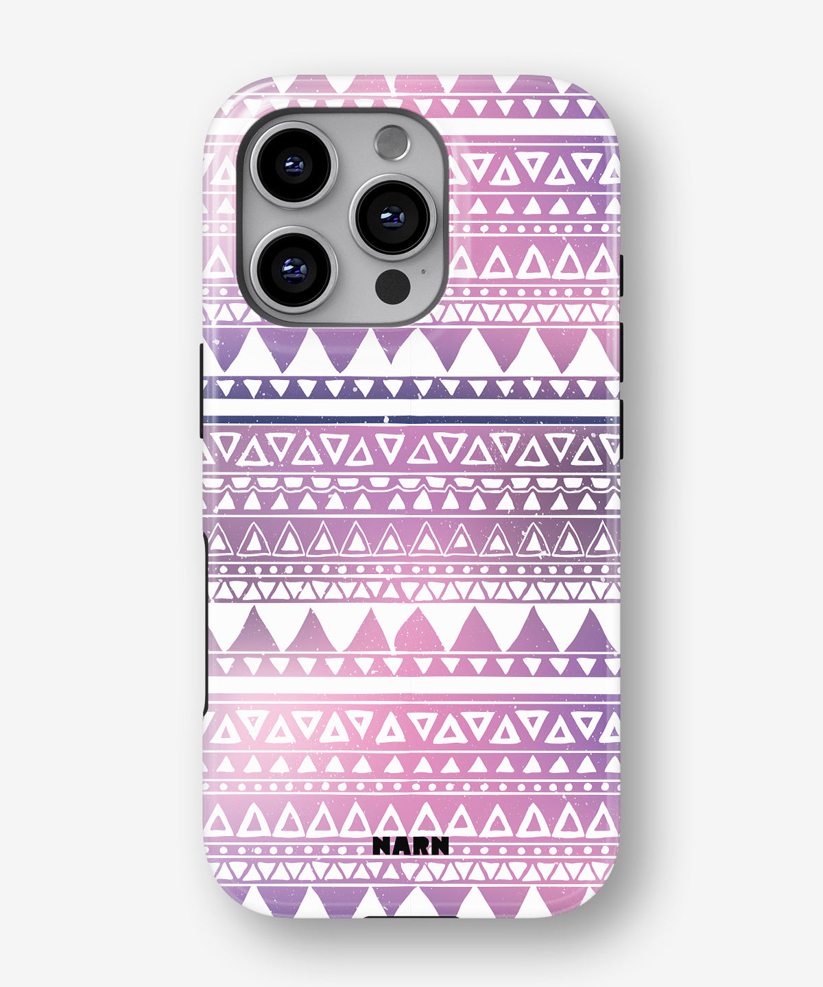 iPhone 16 Pro Max Tough Case – Purple Aztec - View 1