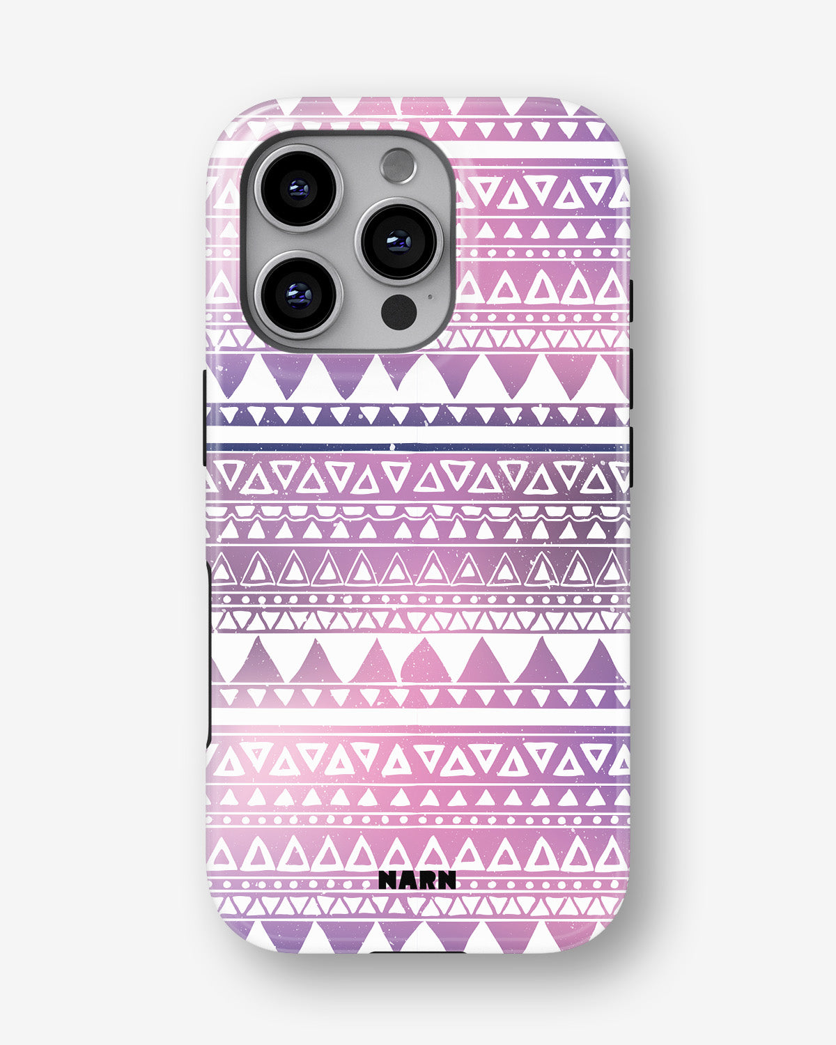 iPhone 16 Pro Max Tough Case – Purple Aztec - View 1