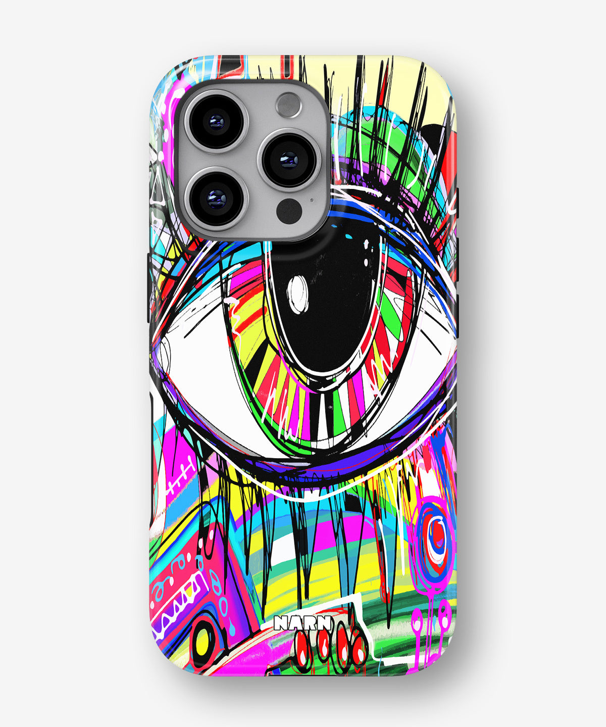 iPhone 16 Pro Max Tough Case – Abstract Eye - View 1