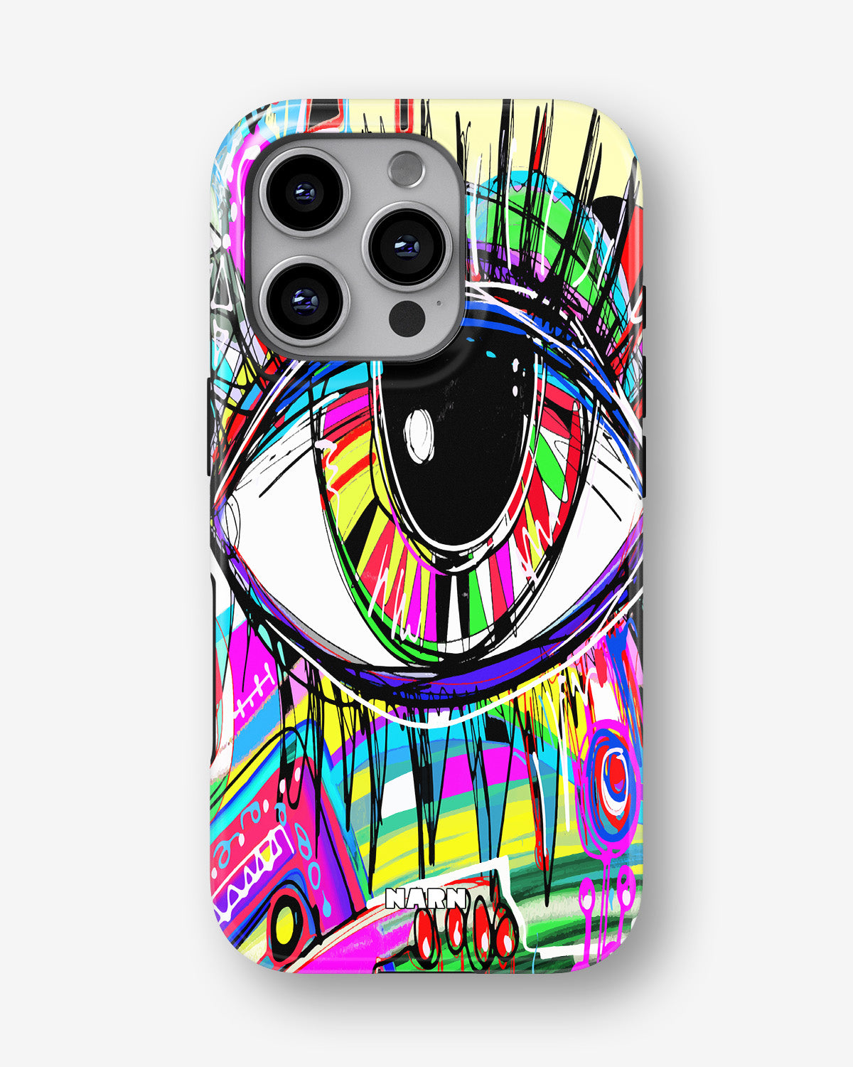 iPhone 16 Pro Max Tough Case – Abstract Eye - View 1