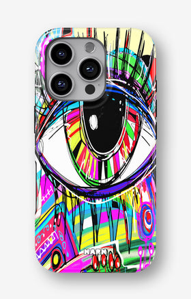 iPhone 16 Pro Max Tough Case – Abstract Eye - View 1