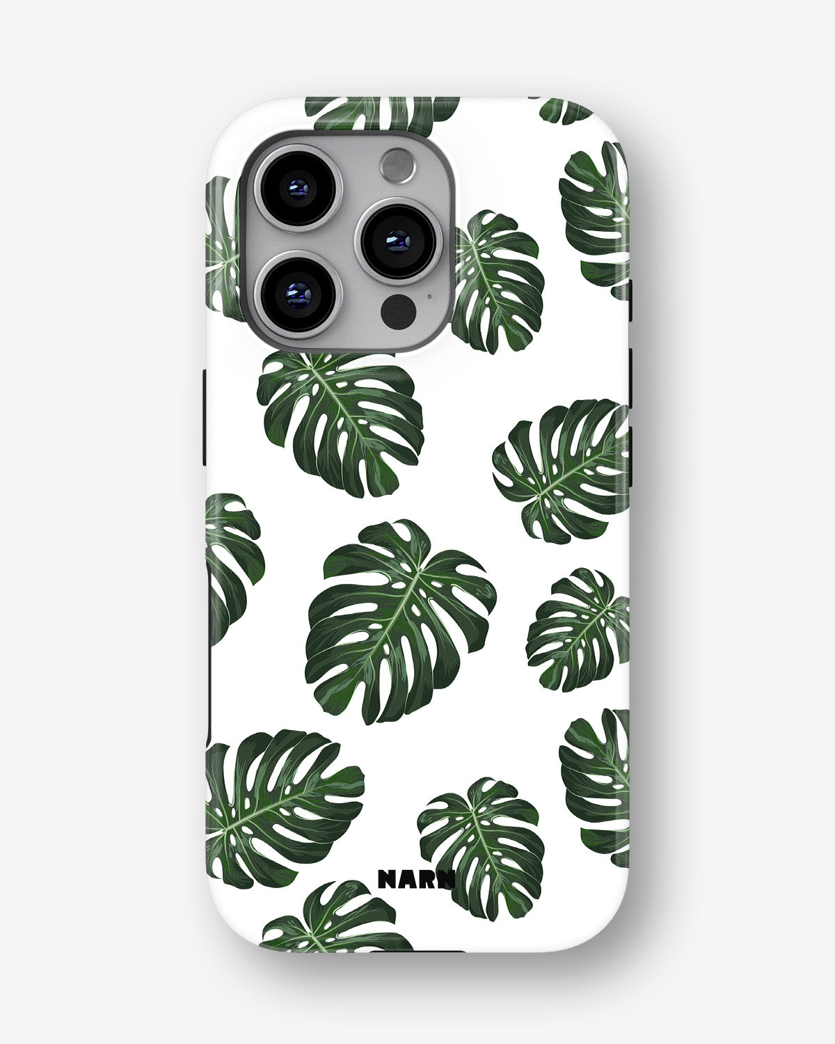 iPhone 16 Pro Max Tough Case – Monstera Pattern - View 1