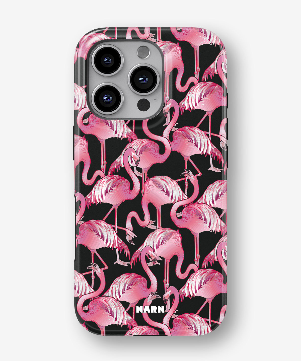 iPhone 16 Pro Max Tough Case – Flamingos - View 1