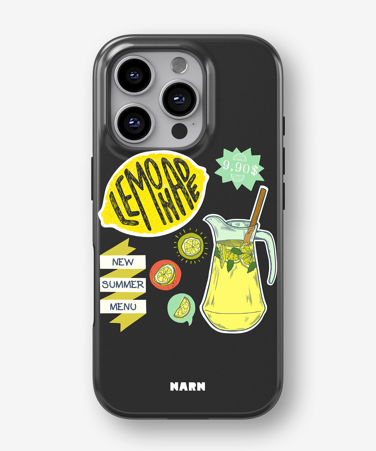 iPhone 16 Pro Max Tough Case – Lemon Summer - View 1