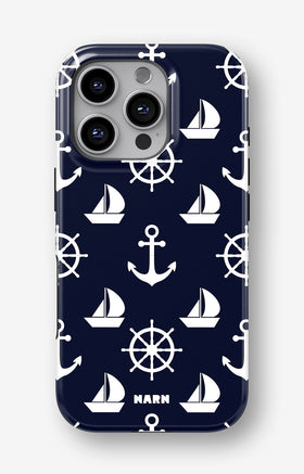 iPhone 16 Pro Max Tough Case – Deep Blue Voyage - View 1