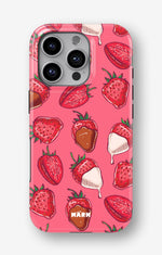 iPhone 16 Pro Max Tough Case – Strawberry Chocolate - View 1