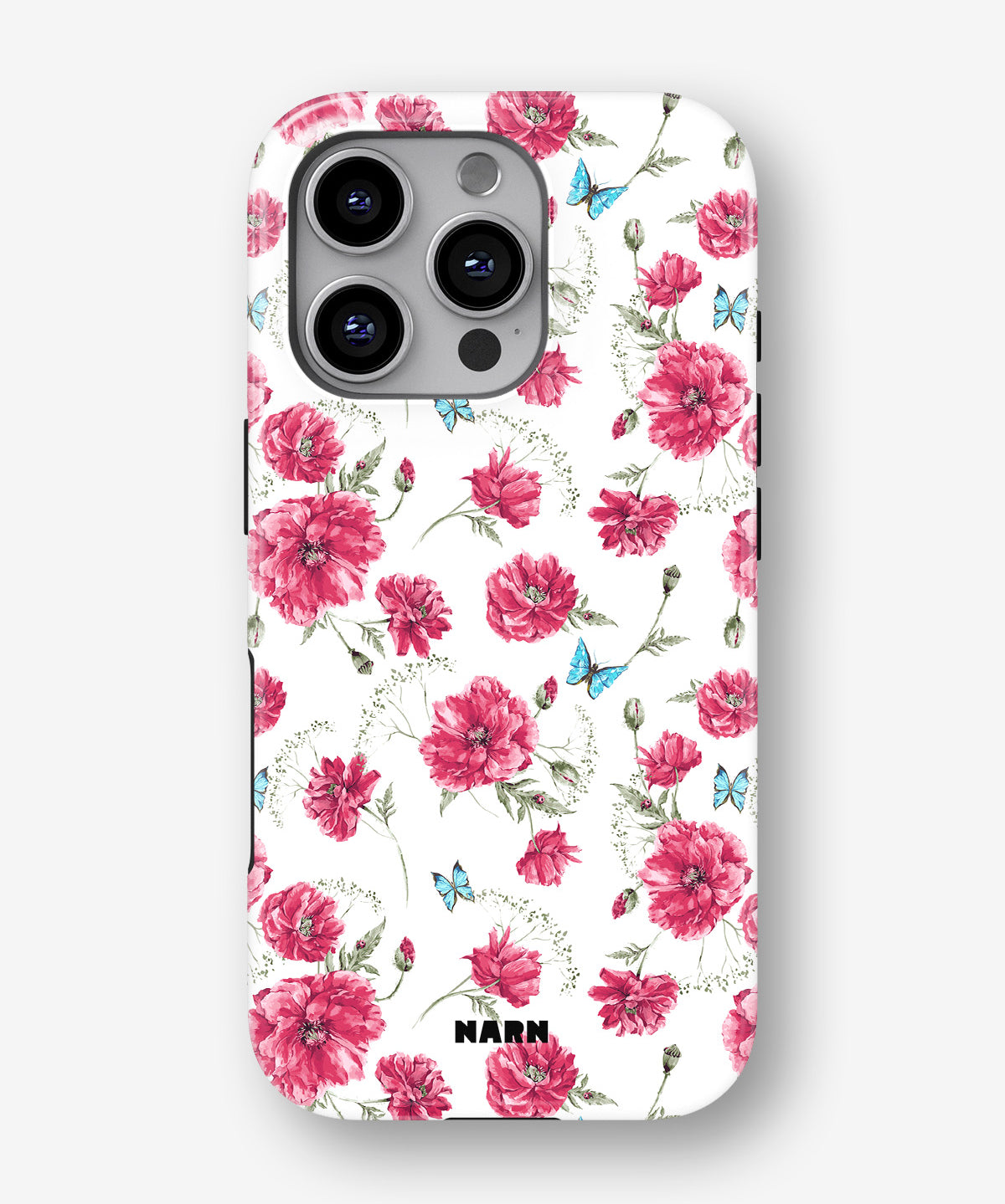 iPhone 16 Pro Max Tough Case – Poppies in Bloom - View 1