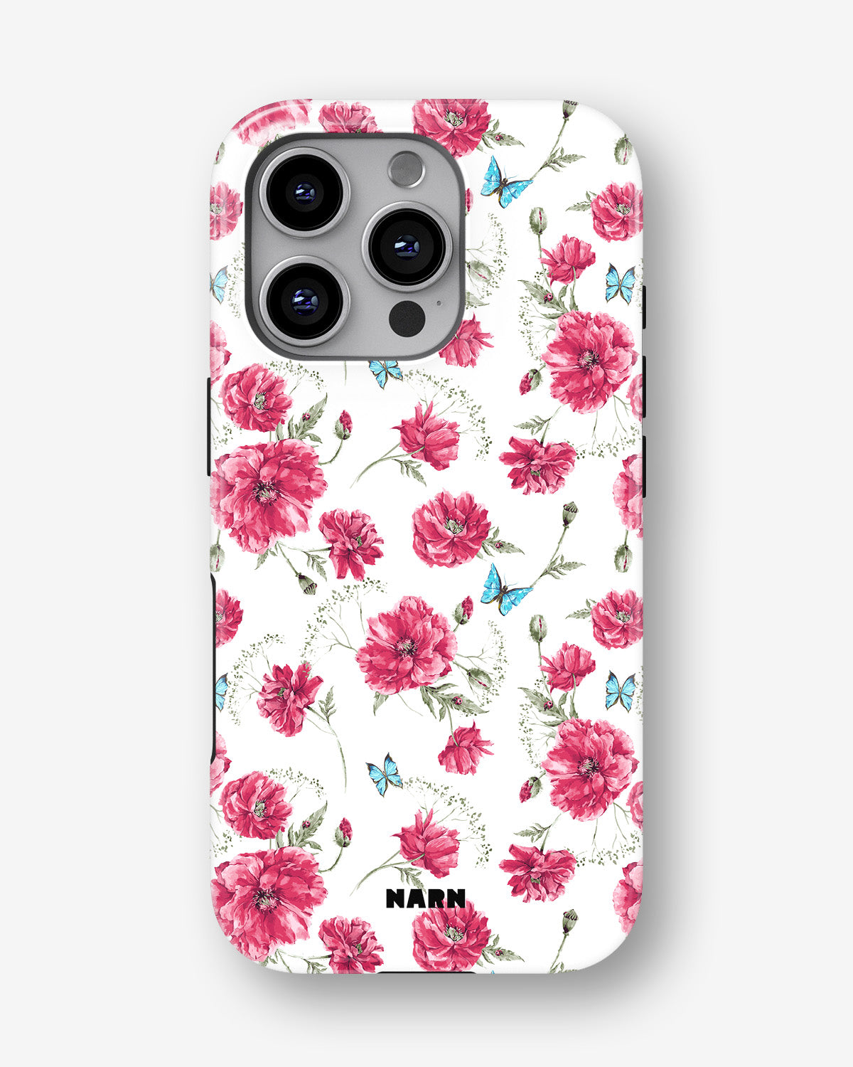 iPhone 16 Pro Max Tough Case – Poppies in Bloom - View 1