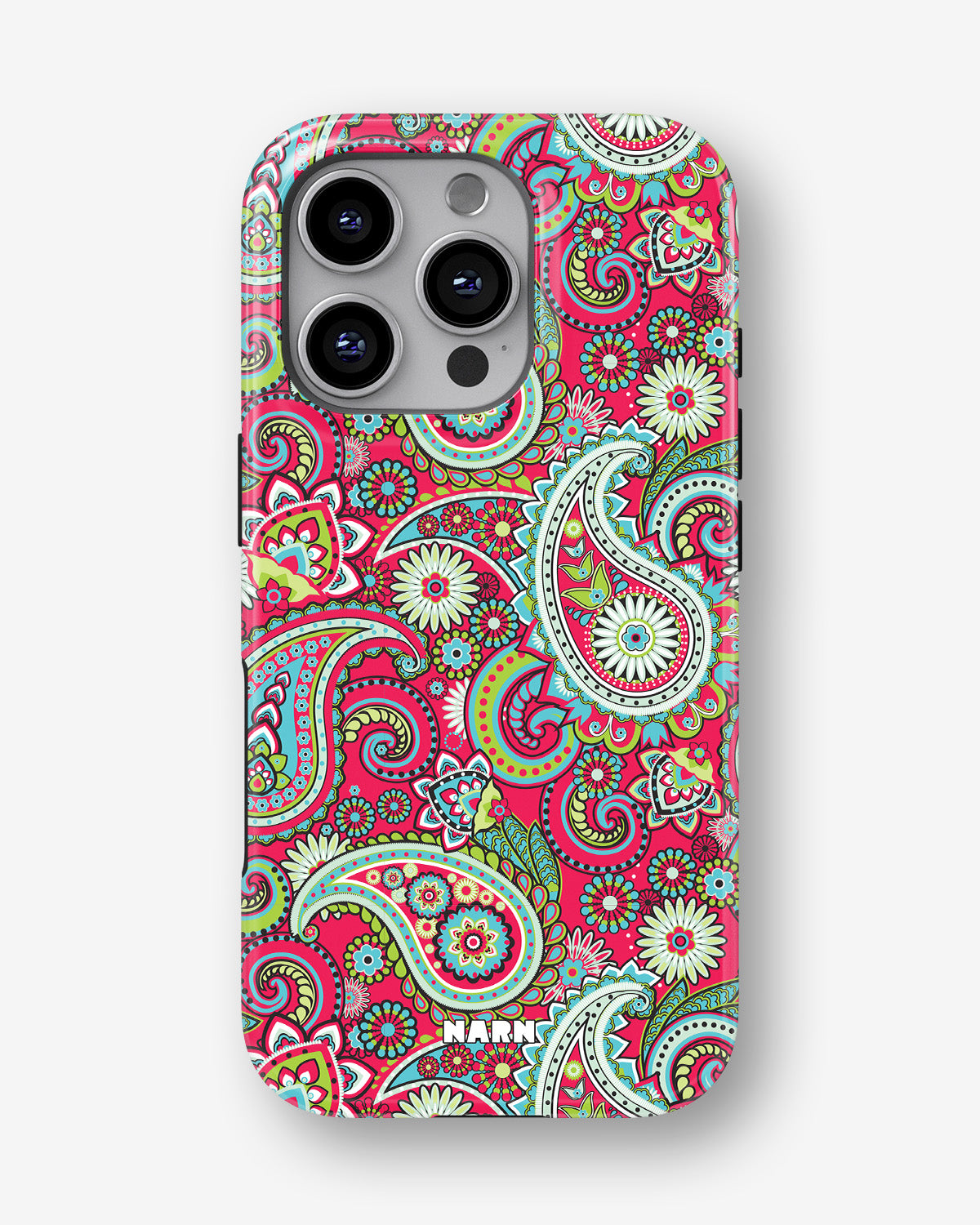 iPhone 16 Pro Max Tough Case – Paisley Paradise - View 1