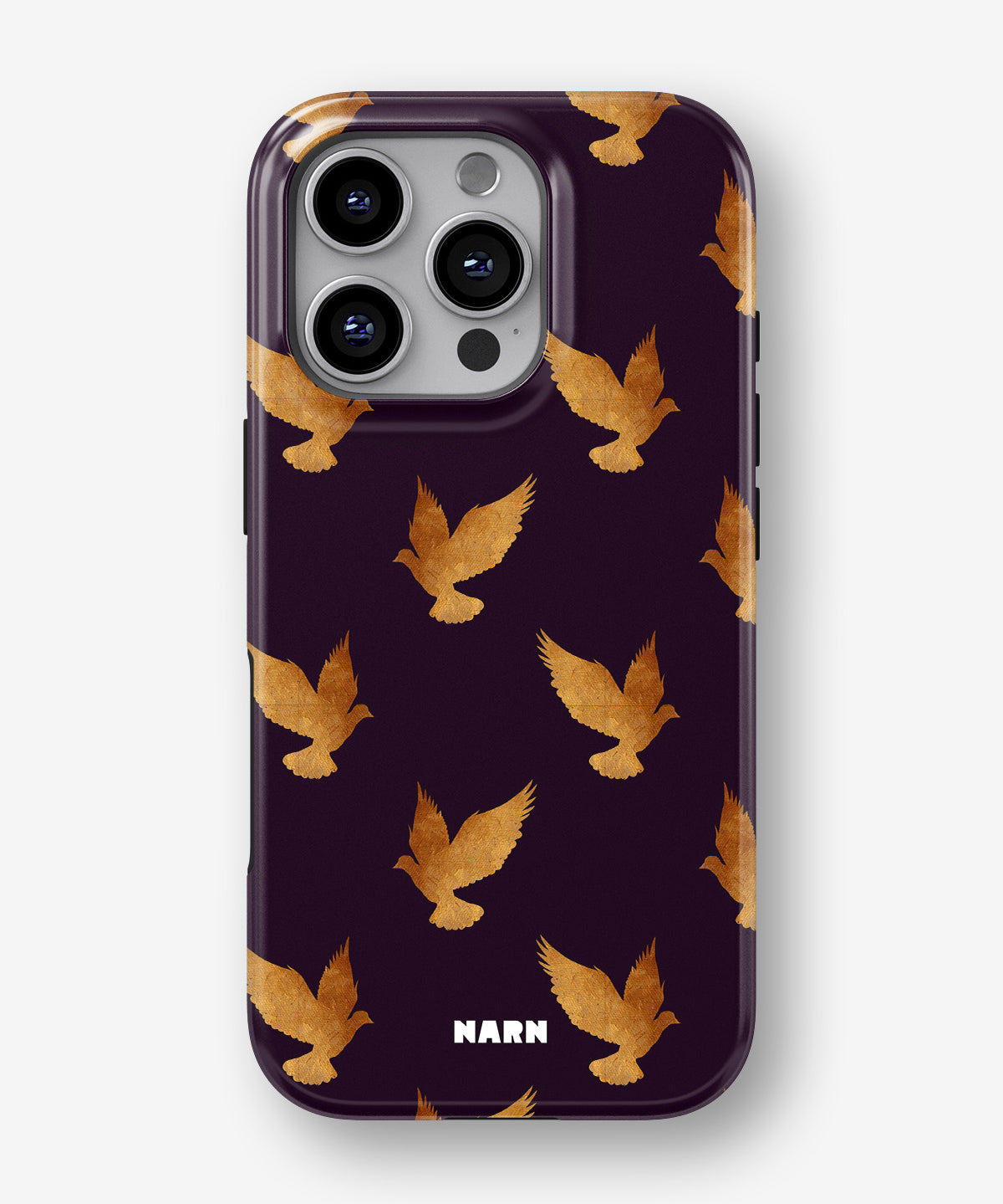 iPhone 16 Pro Max Tough Case – Royal Doves - View 1