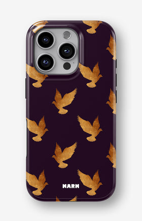 iPhone 16 Pro Max Tough Case – Royal Doves - View 1