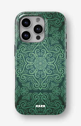 iPhone 16 Pro Max Tough Case – Retro Forest - View 1