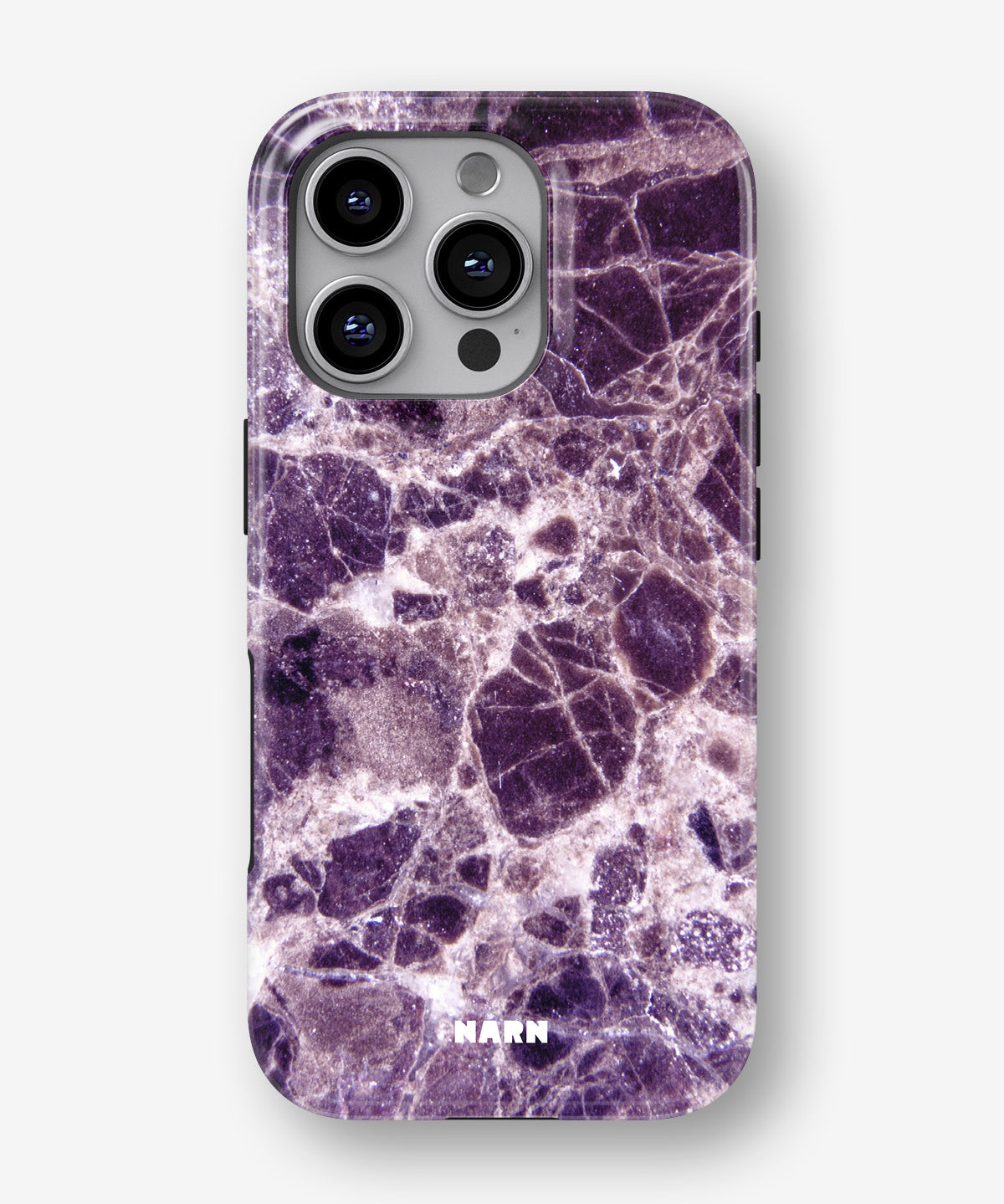 iPhone 16 Pro Max Tough Case – Purple Marble - View 1