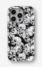 iPhone 16 Pro Max Tough Case – Skull Garden - View 1