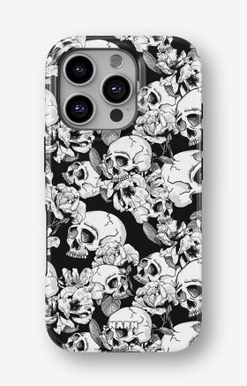 iPhone 16 Pro Max Tough Case – Skull Garden - View 1
