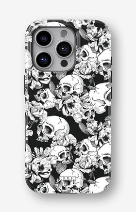 iPhone 16 Pro Max Tough Case – Skull Garden - View 1