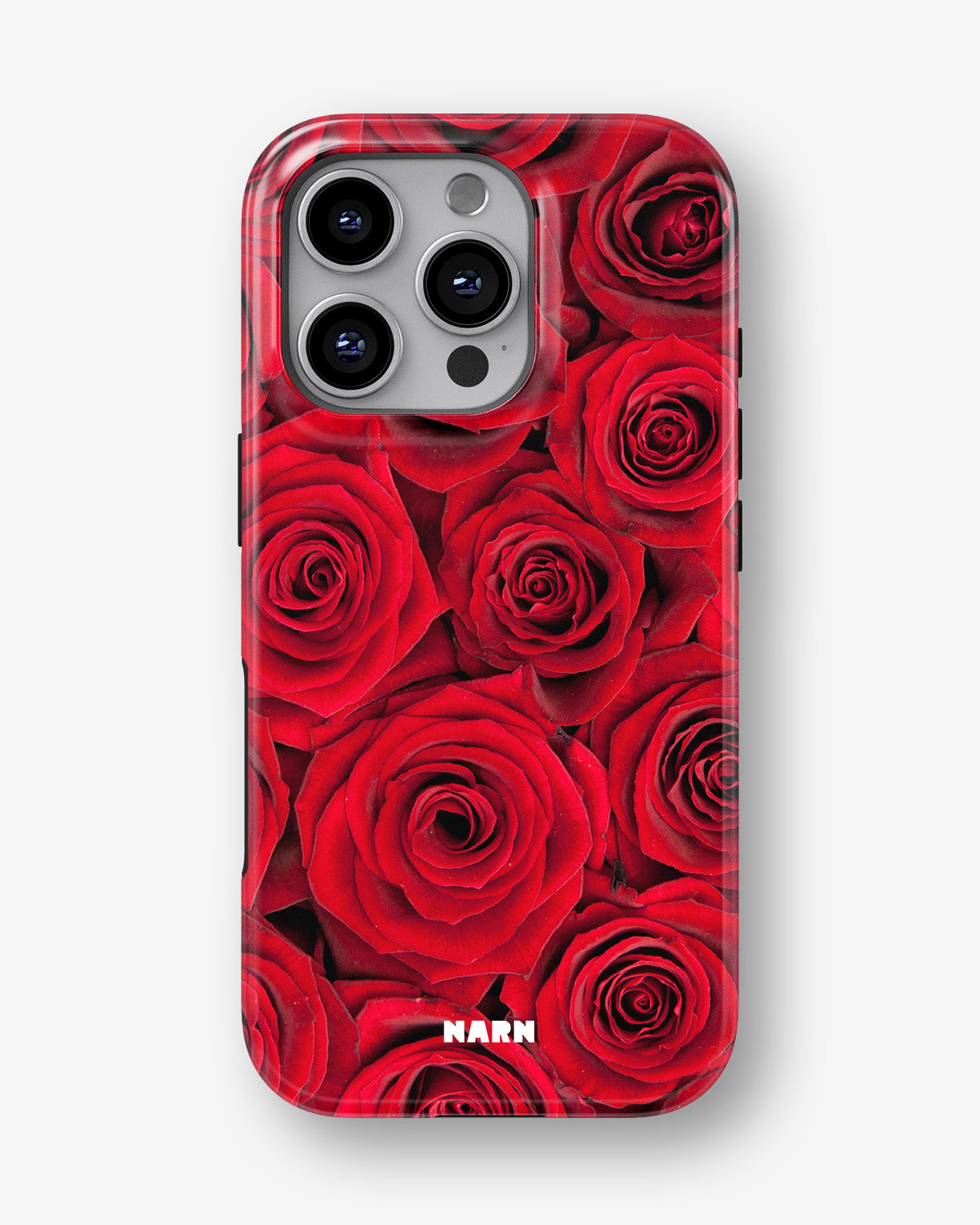 iPhone 16 Pro Max Tough Case – Red Roses - View 1