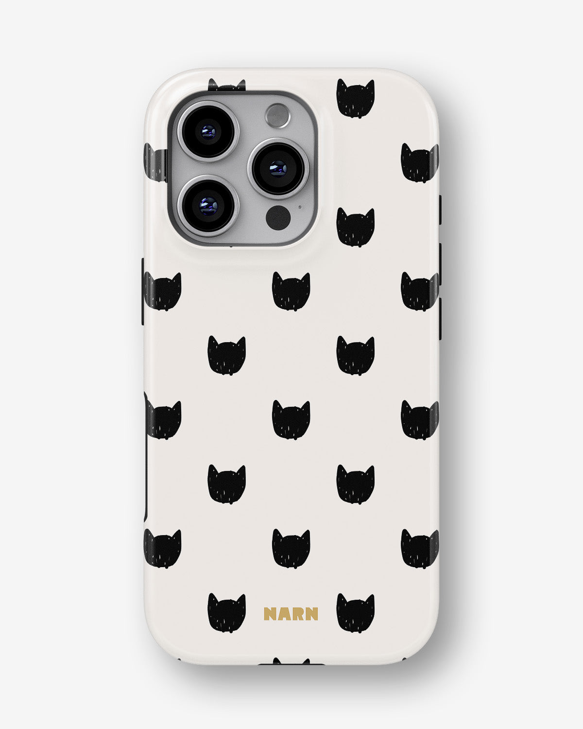 iPhone 16 Pro Max Tough Case – Kitty Dots - View 1