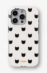 iPhone 16 Pro Max Tough Case – Kitty Dots - View 1