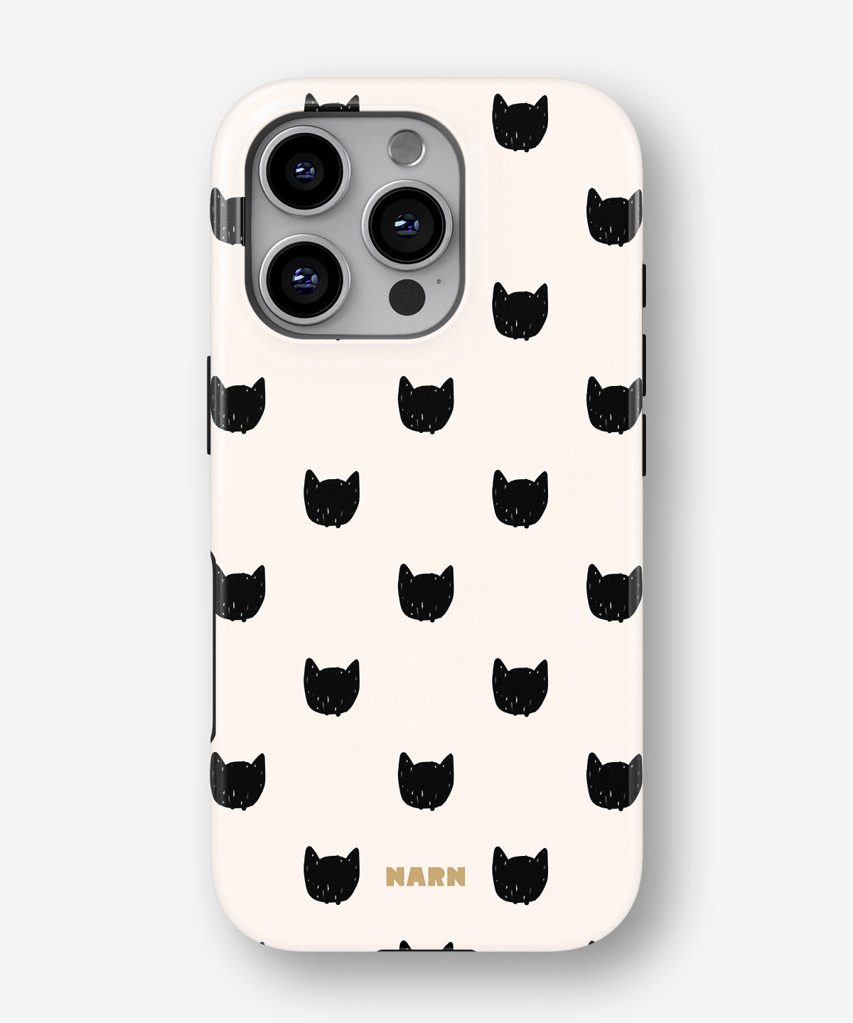 iPhone 16 Pro Max Tough Case – Kitty Dots - View 1