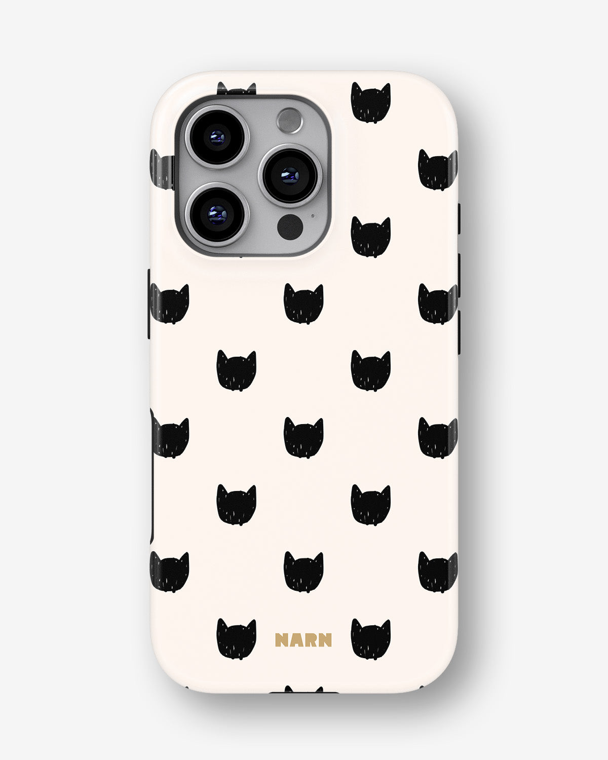 iPhone 16 Pro Max Tough Case – Kitty Dots - View 1