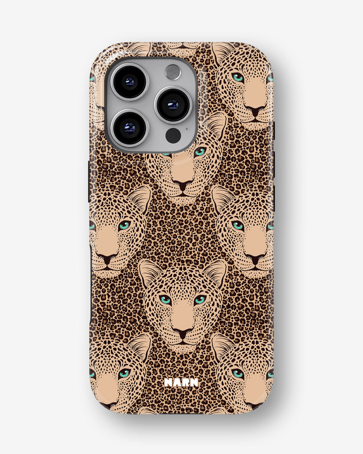 iPhone 16 Pro Max Tough Case – Leopard Gaze - View 1