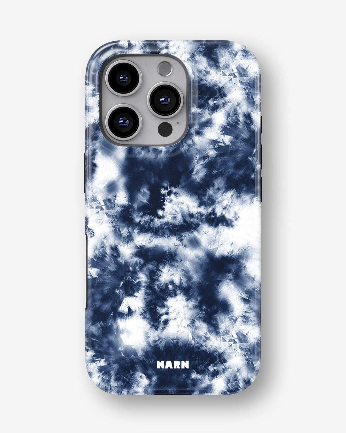 iPhone 16 Pro Max Tough Case – Tie Dye Blue - View 1